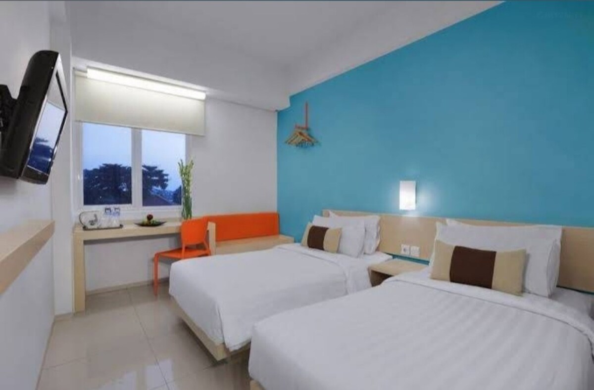 Palembang excellent value twin room