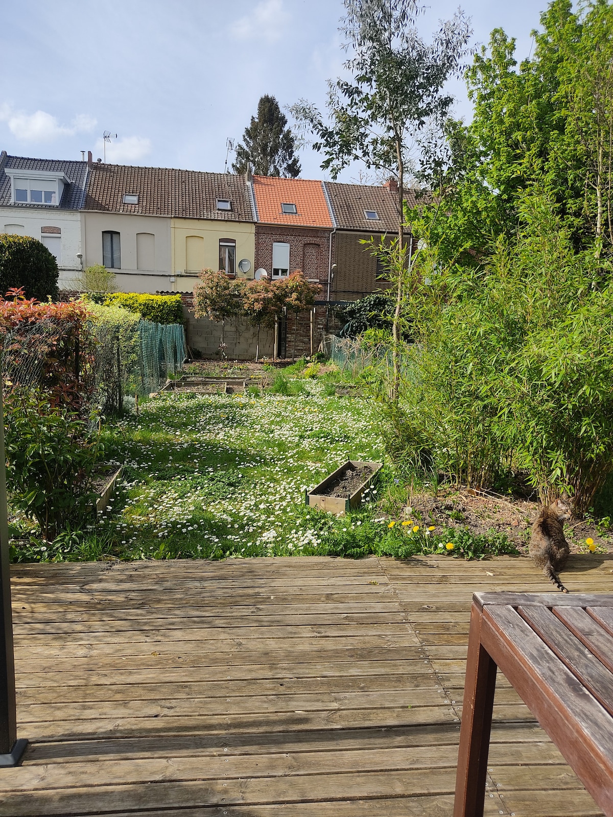 Chambre vue sur le jardin