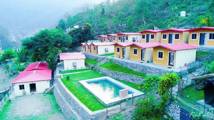 Cottage with River/Pool/All Meal - Rishikesh