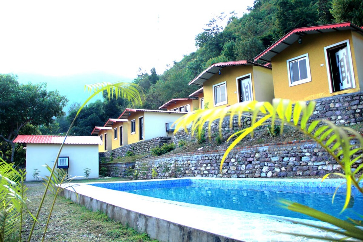 Cottage with River/Pool/All Meal - Rishikesh