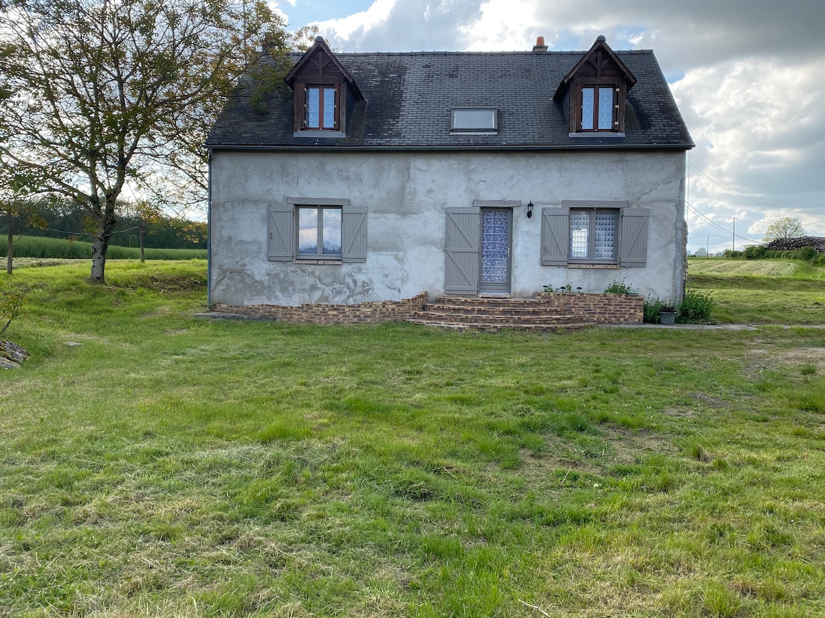 Ancienne ferme en pleine nature