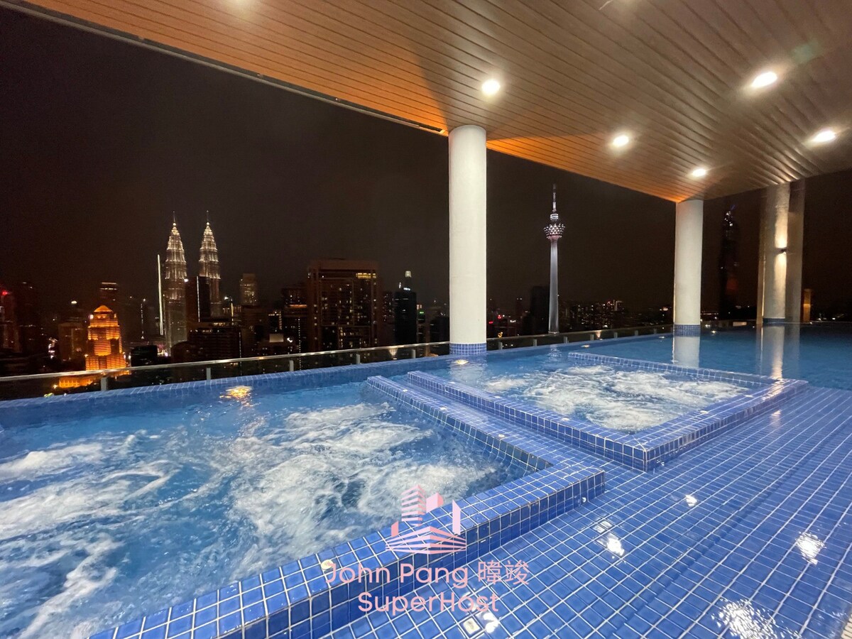 @9BB1802 BEST Pool View KLTower KLCC Merdeka Tower