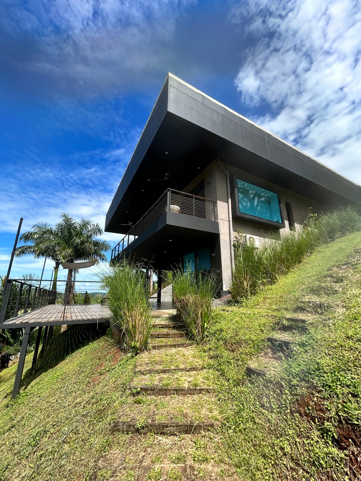 Luxury home surrounded by nature