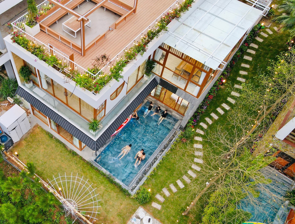 Villa 7Pn bể bơi riêng tại căn