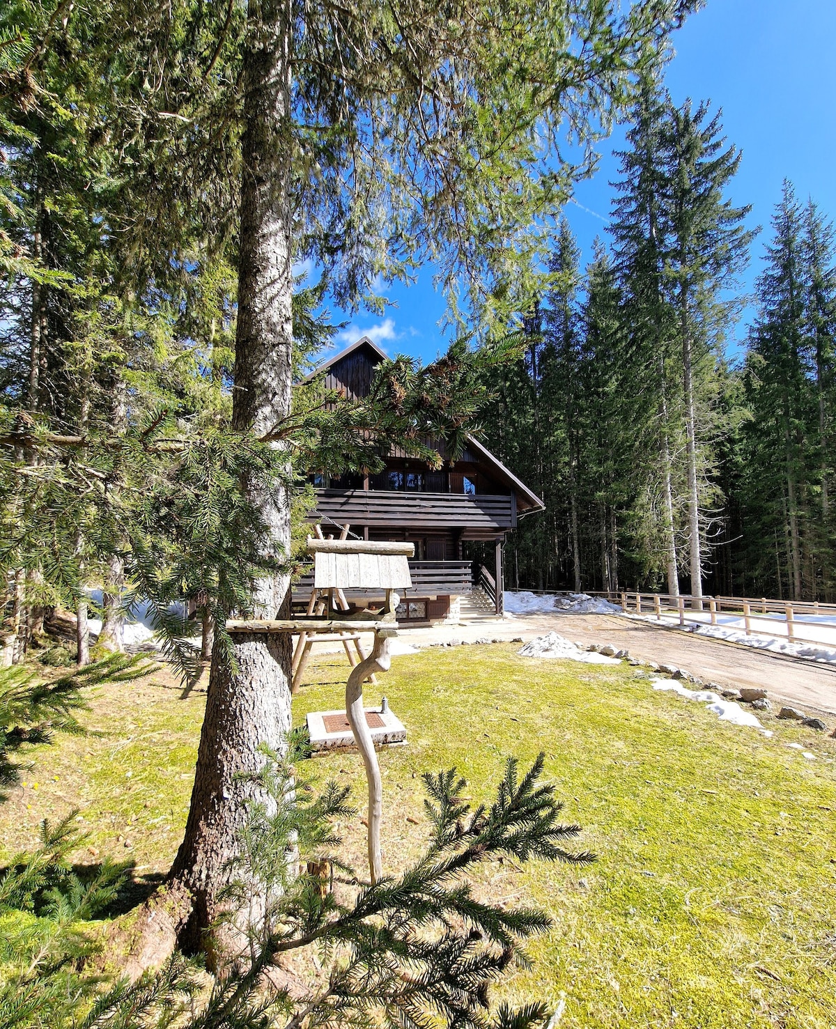 Forest Apartments Pokljuka - One-Bedroom balcony