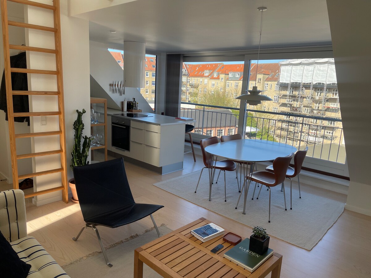 Penthouse Apartment on Trøjborg