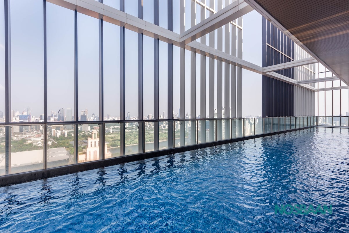 Well Equipped Apartment with 50th Floor Pool