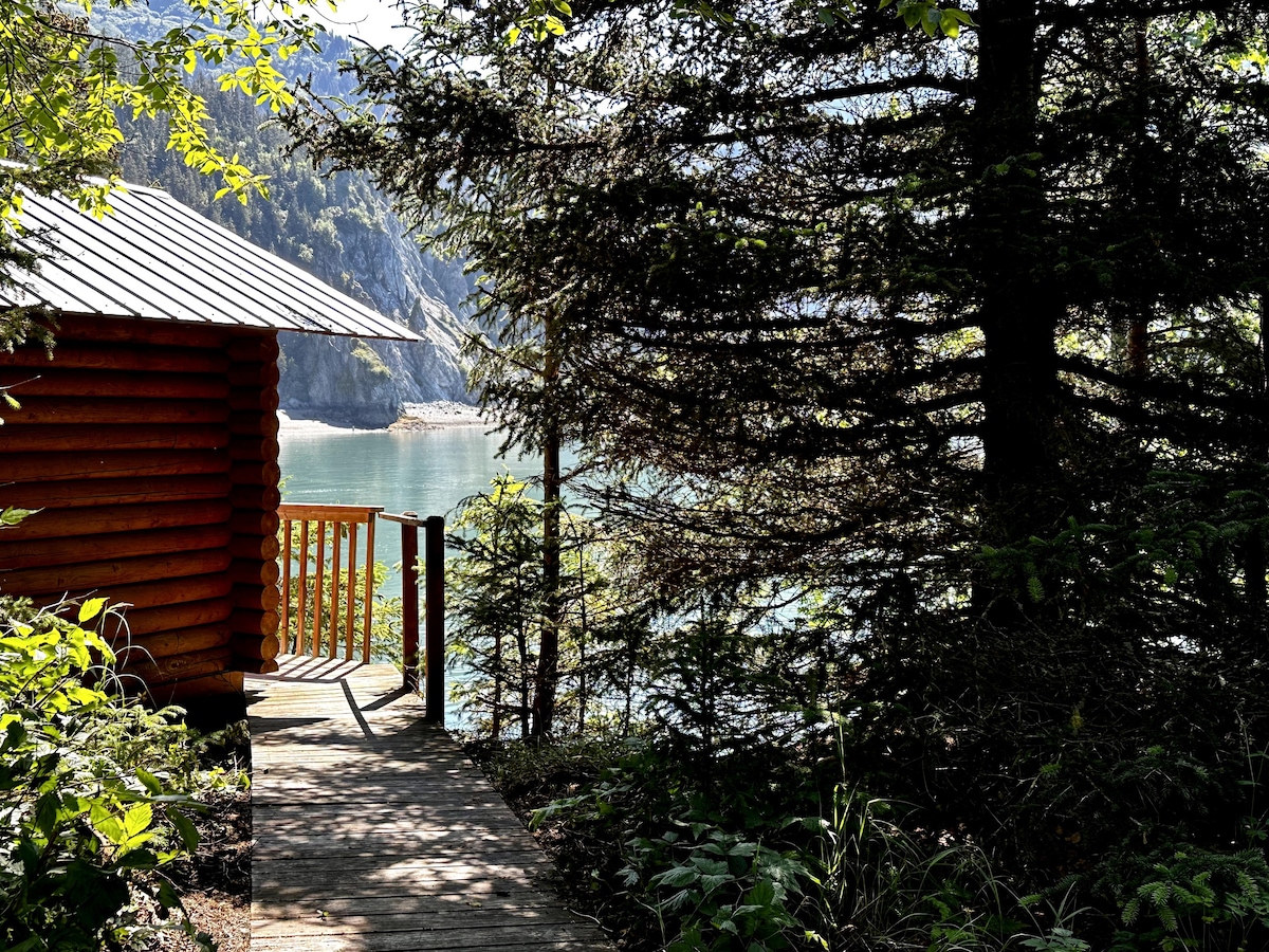 The "Cliff" Cabin at Halibut Cove