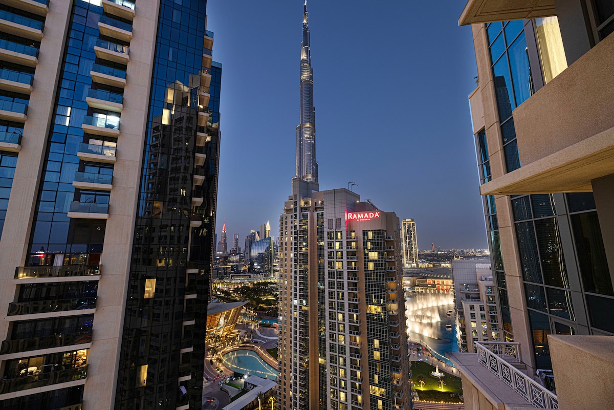 FIRST CLASS | 3BR | Burj Khalifa & Fountain View