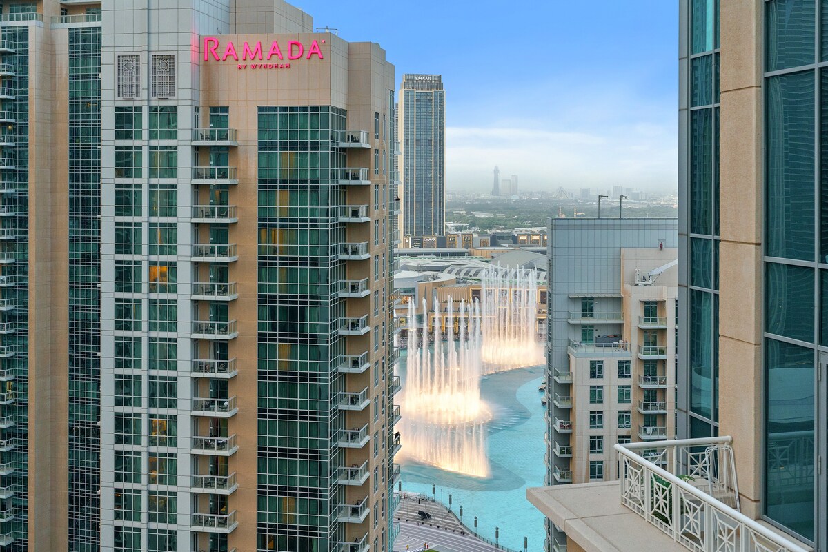 FIRST CLASS | 3BR | Burj Khalifa & Fountain View