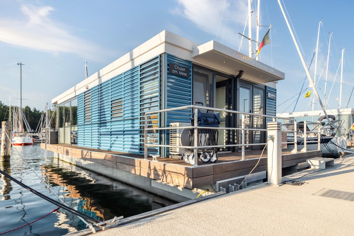STAY24 - Hausboot Chalet am Meer