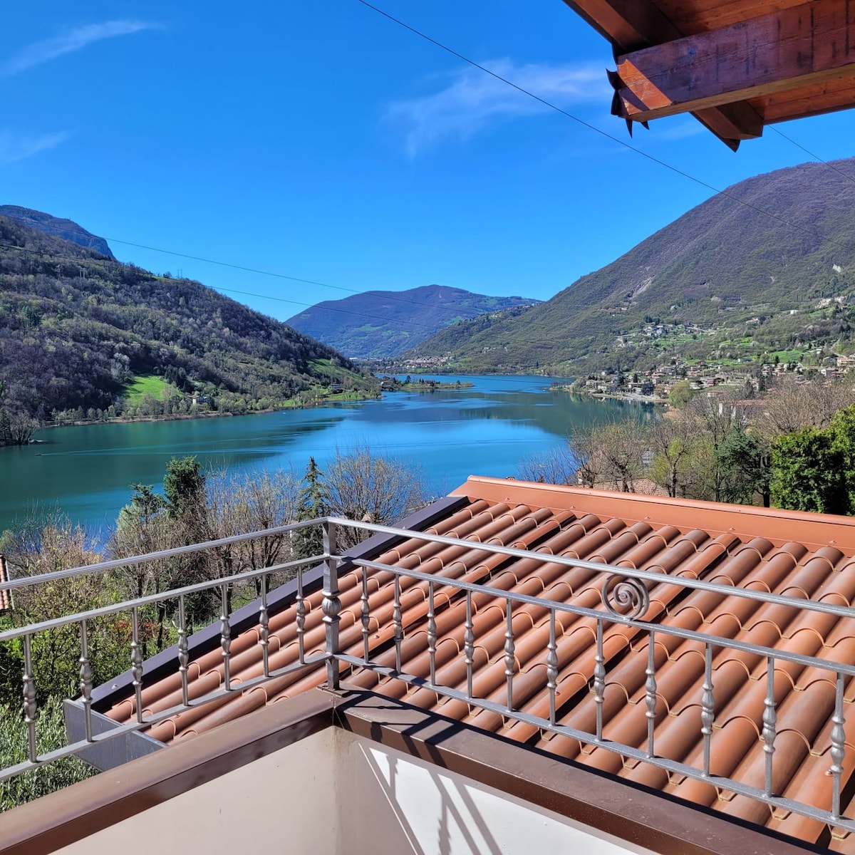 Villa Dall' Angelo Attico Mountain Lake Endine