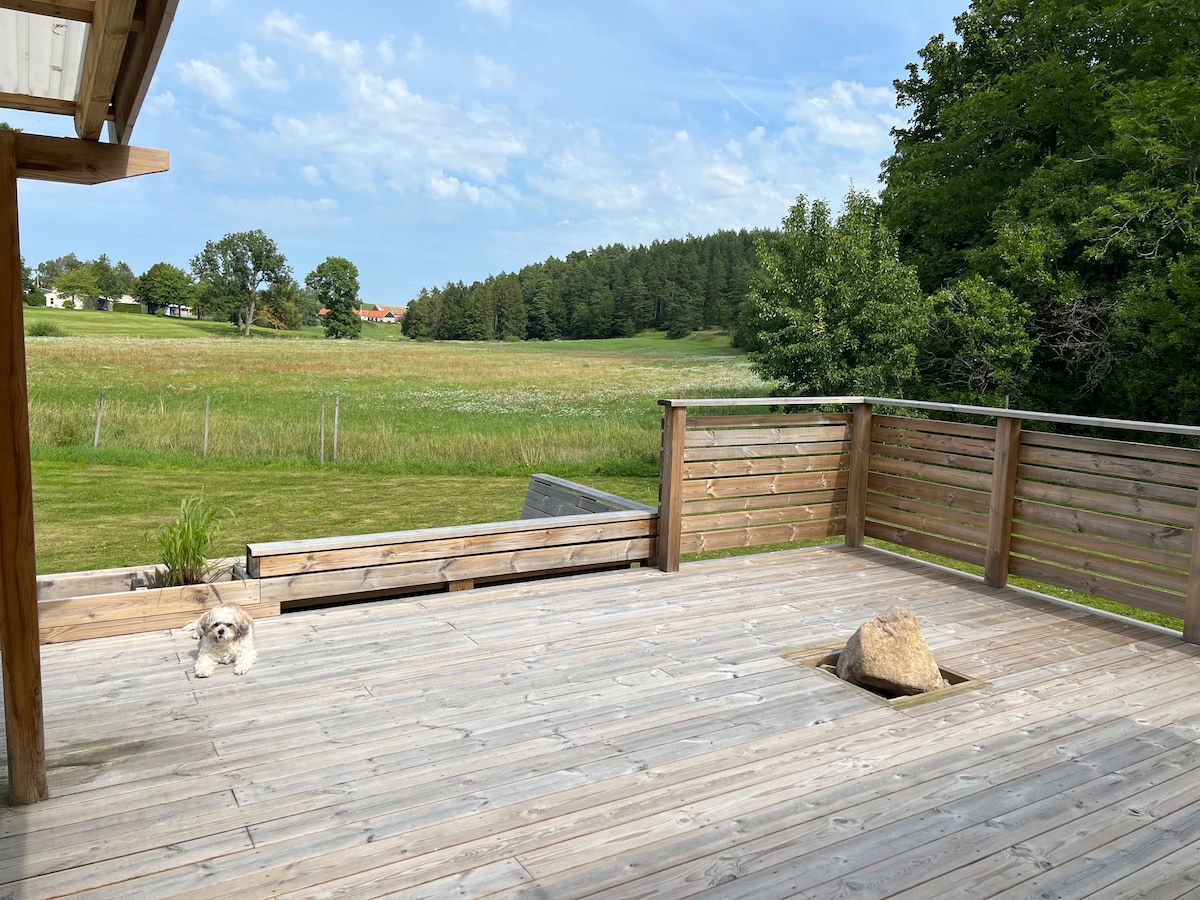 Mysigt hus nära Österlen