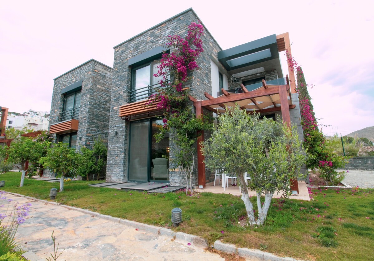 Luxury 4BR Villa w/pool Akyarlar
