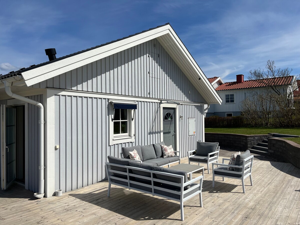 Perfekt hus för sol och bad