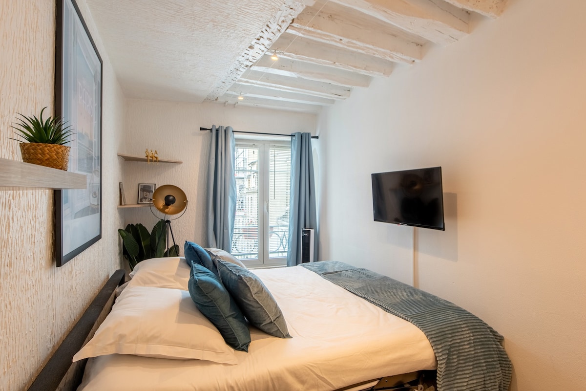 Ideally located stylish studio - near the Louvre