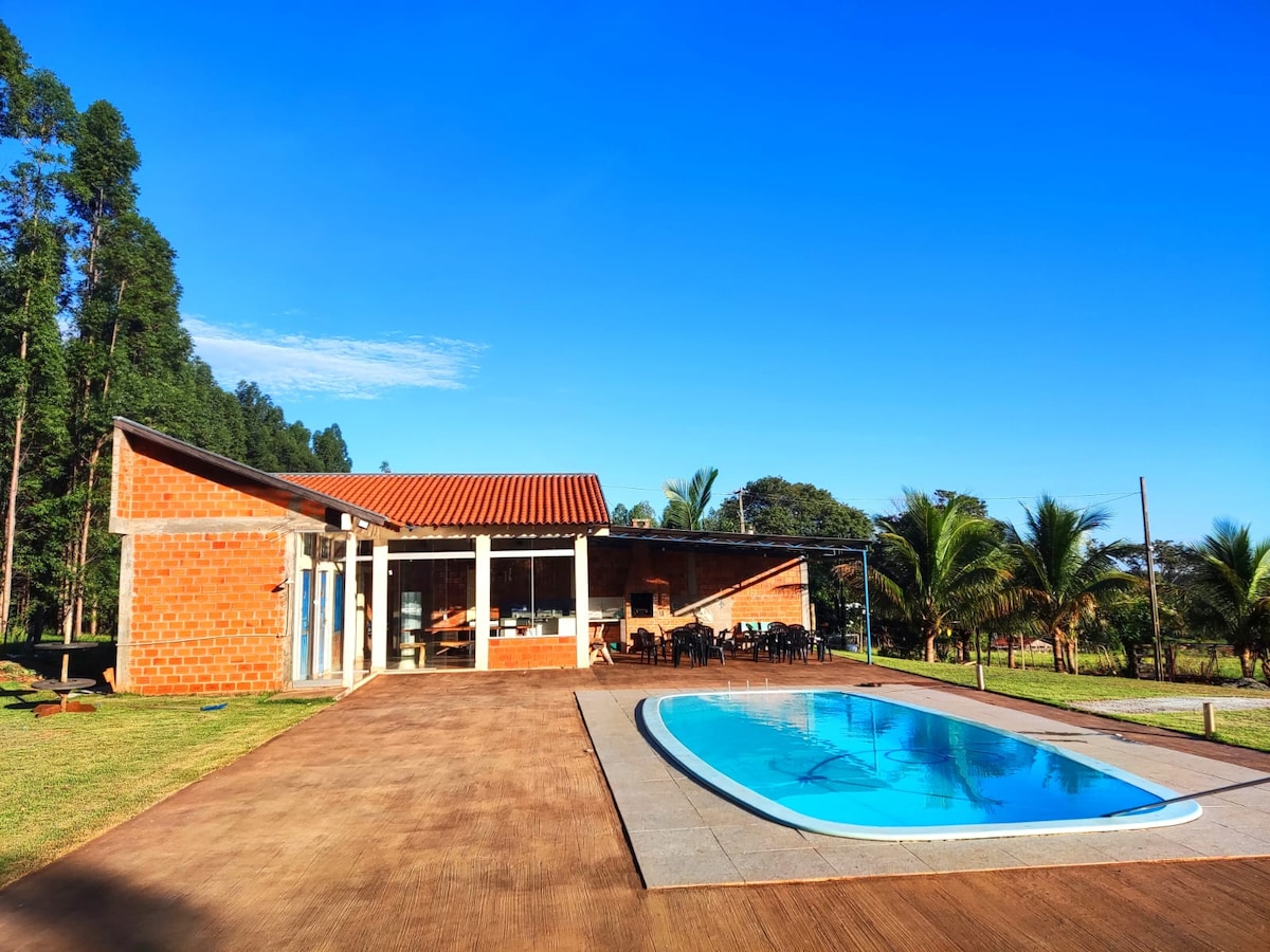 casa forte lazer área rural