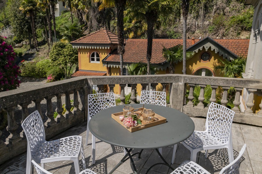 Elegant Private Villa with Lake Maggiore Views