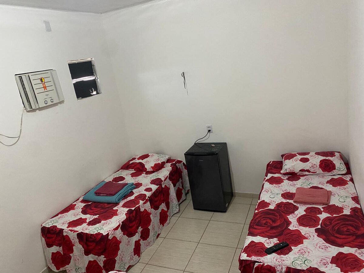 Quarto de hotel próximo ao aeroporto de Belém