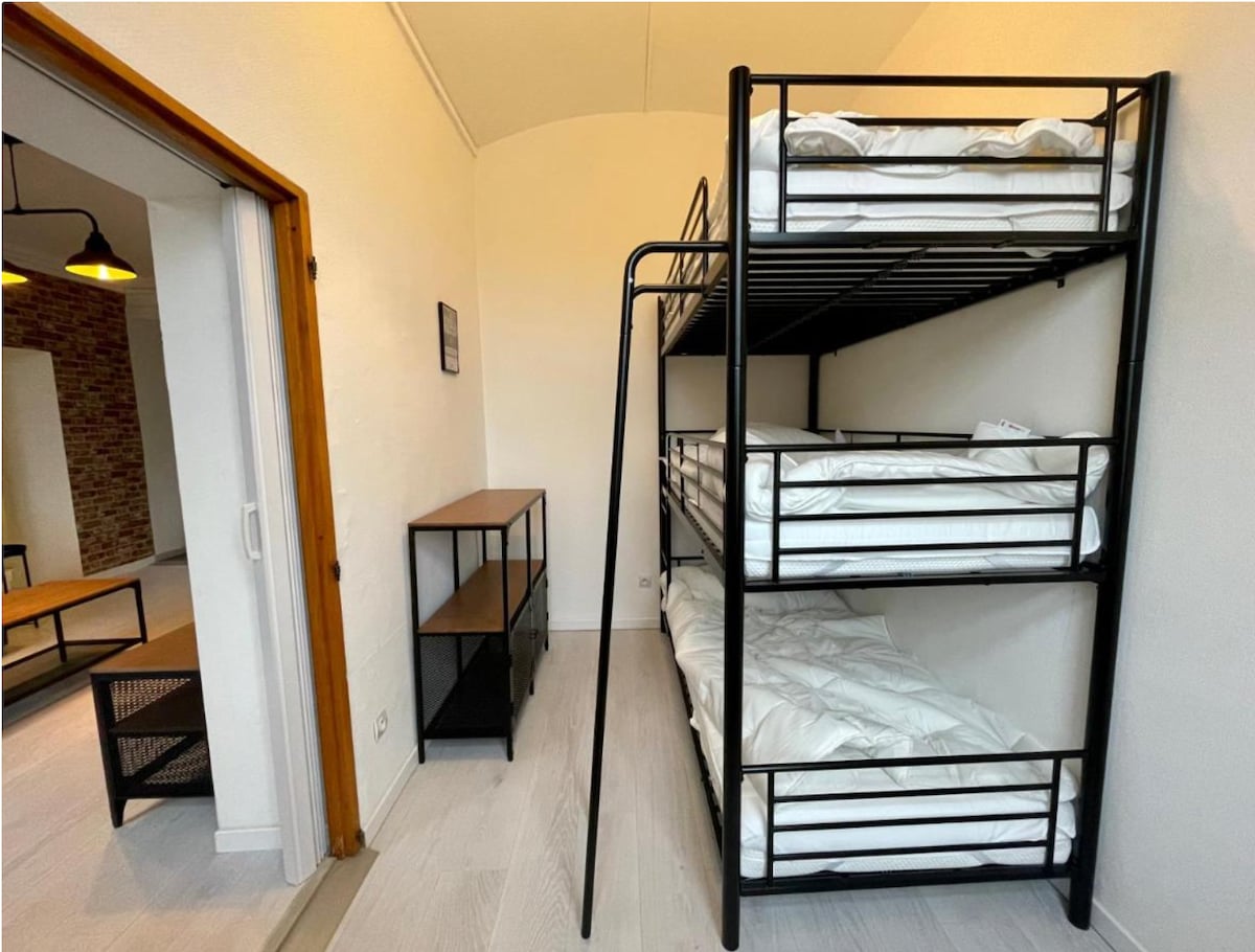 Charmant appartement 5Pers tout proche Luxembourg