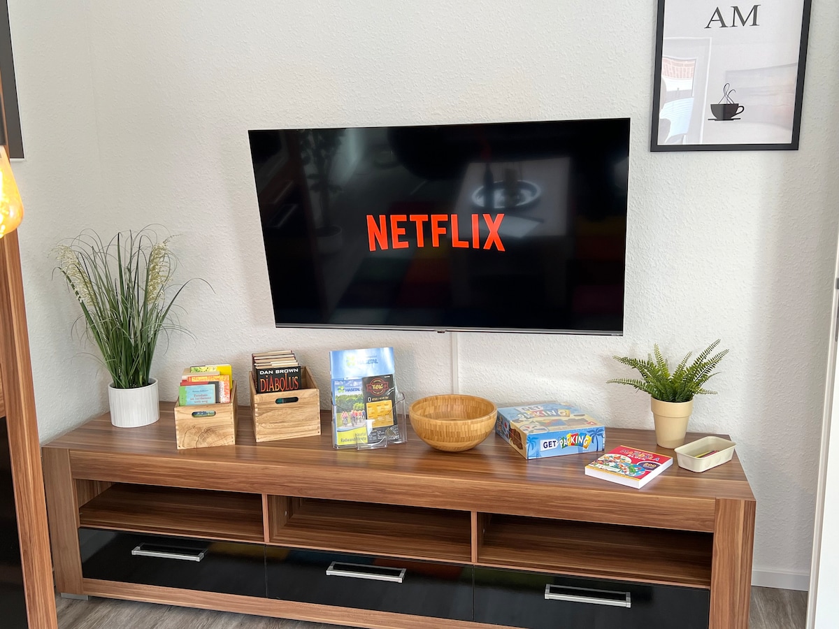 "Elstar"Neubau Ebenerdig Carport Terrasse Netflix