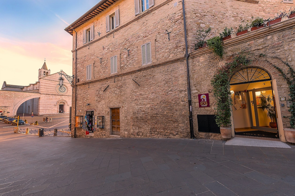 Camera per 3 circondata dalle meraviglie di Assisi