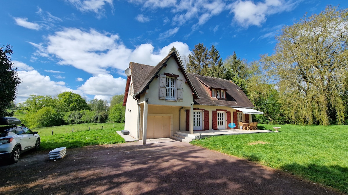 Maison Calme avec Spa à 40mn des plages