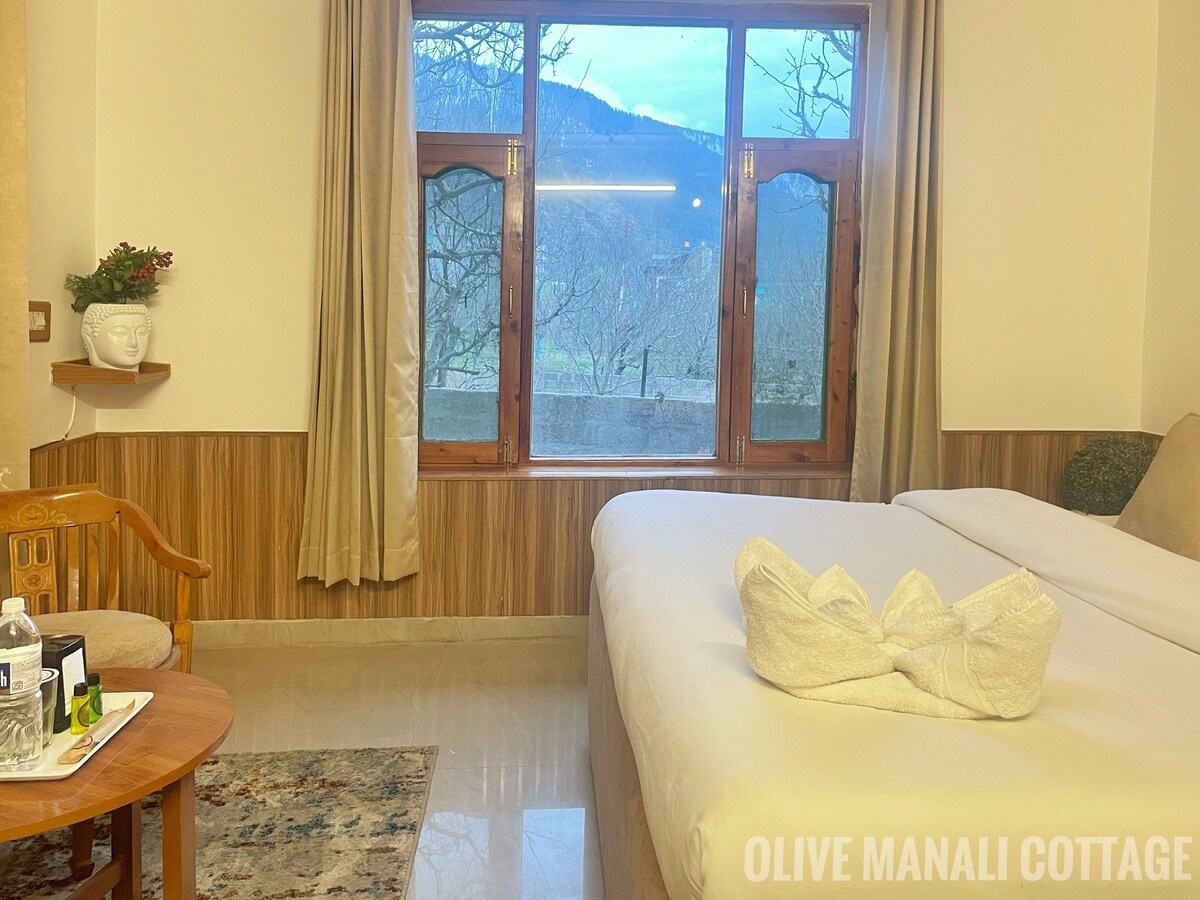 Deluxe Room 102  | Olive Manali Cottage