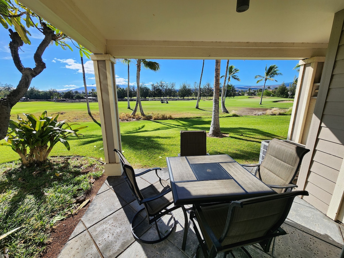 Fairway Villas~ Waikoloa Beach Resort Ground Floor