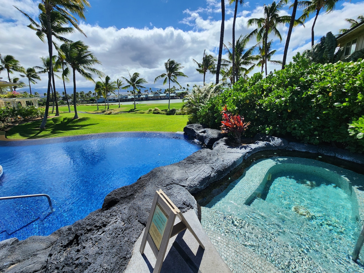 Fairway Villas~ Waikoloa Beach Resort Ground Floor