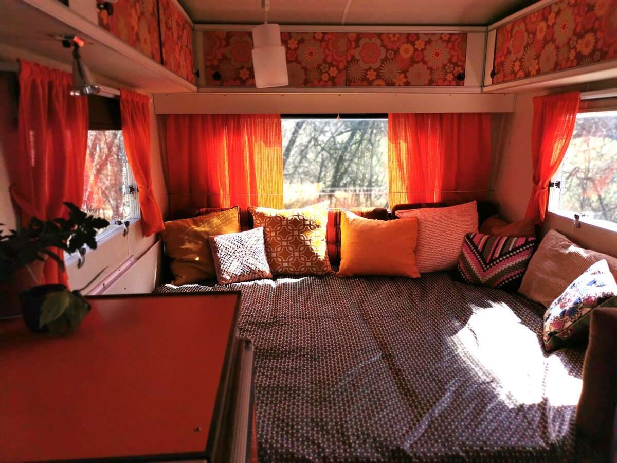 Hippie camper hide-away