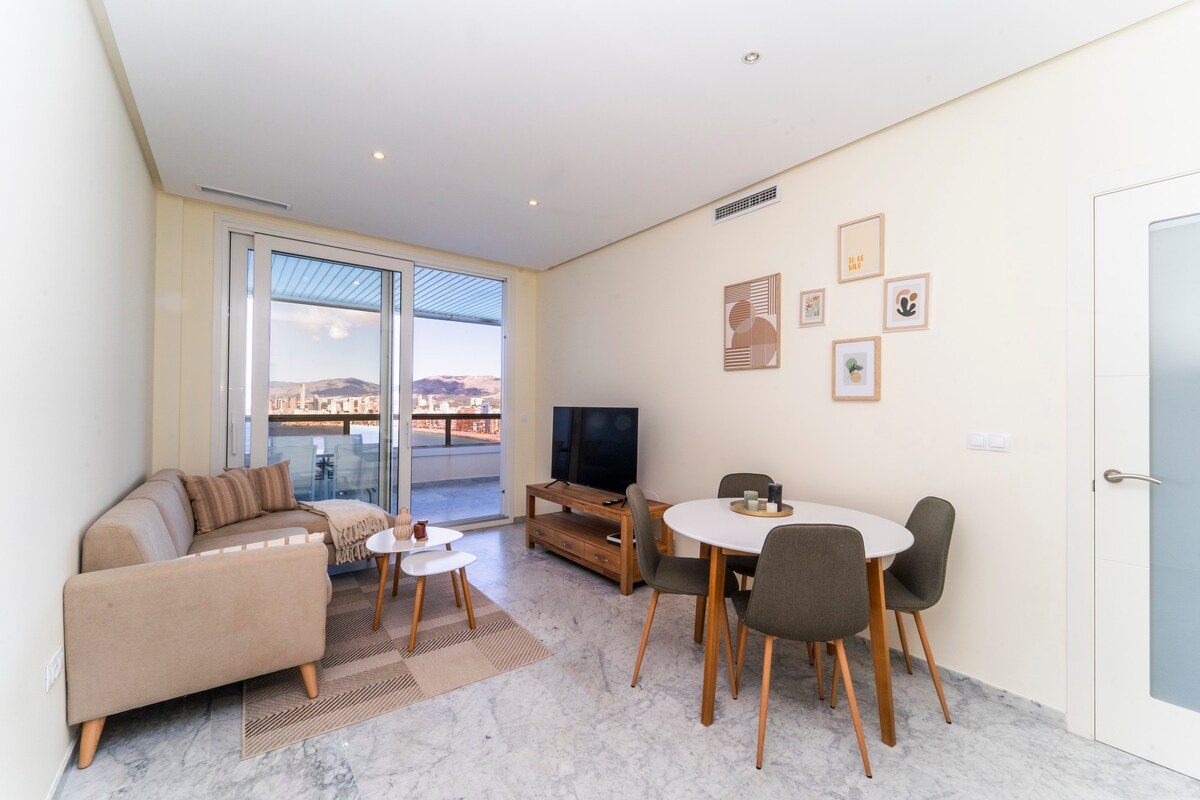 Luxury Apartment with Stunning Seaview in Benidorm