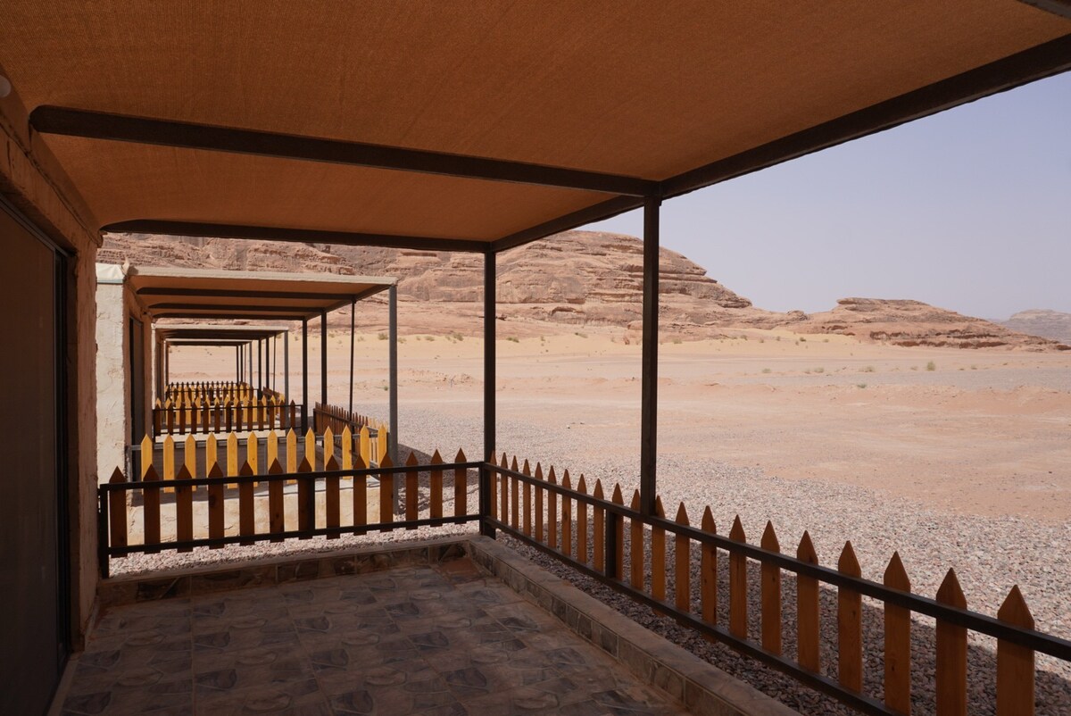 Wadi Rum Tent l 2 Twin Beds l Breakfast included