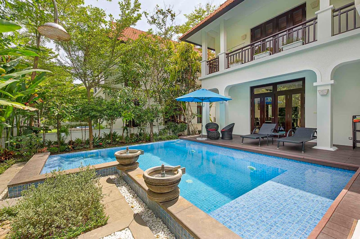 2,5Br Ocean view Purama Villa  -Free pick airport