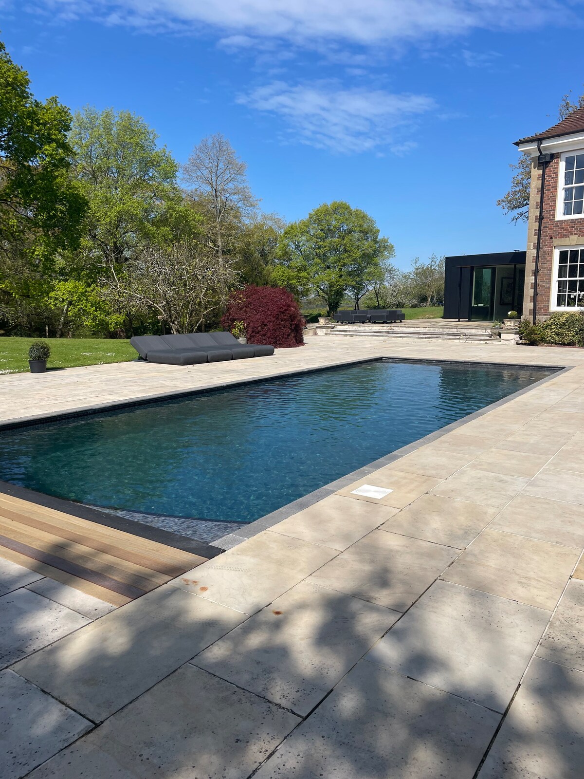 Sussex home with heated pool