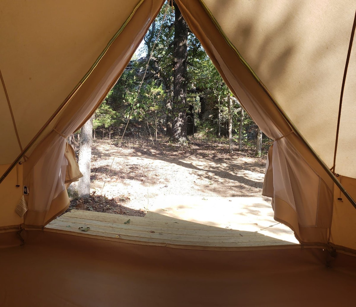 Bell tent in nature - 2 singles