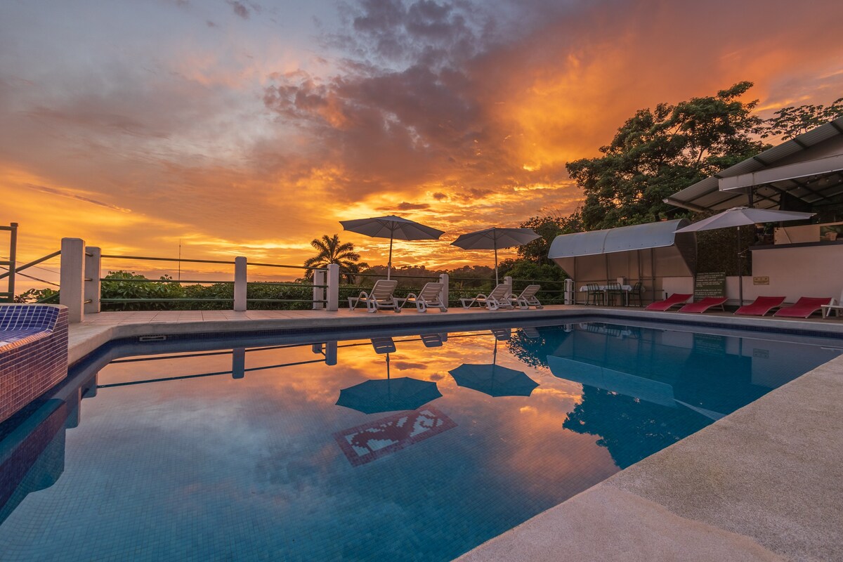 Aparment Ocean View -Kitchen - Swimming pool