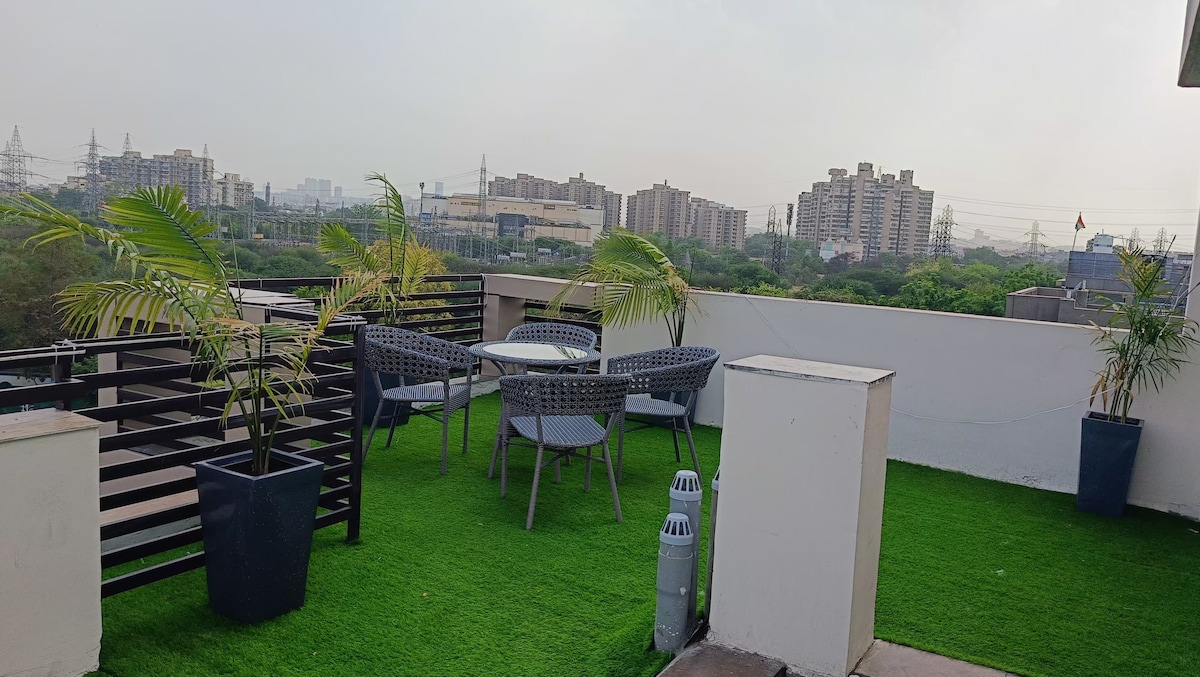 2 One BHK apartments -Rooftop Terrace/Kitchen