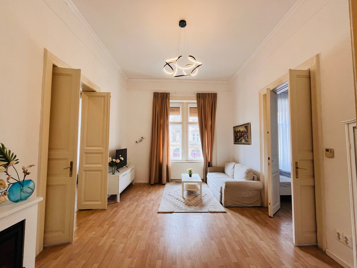 布达佩斯市中心的舒适公寓