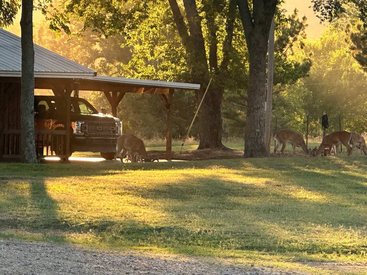 Lake Cabin in Wildlife Preserve