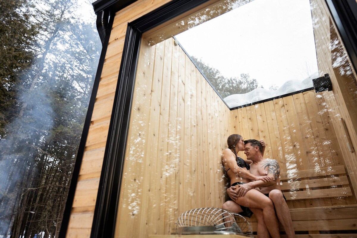 Private thermal chalet — hammam, sauna, spa, etc.