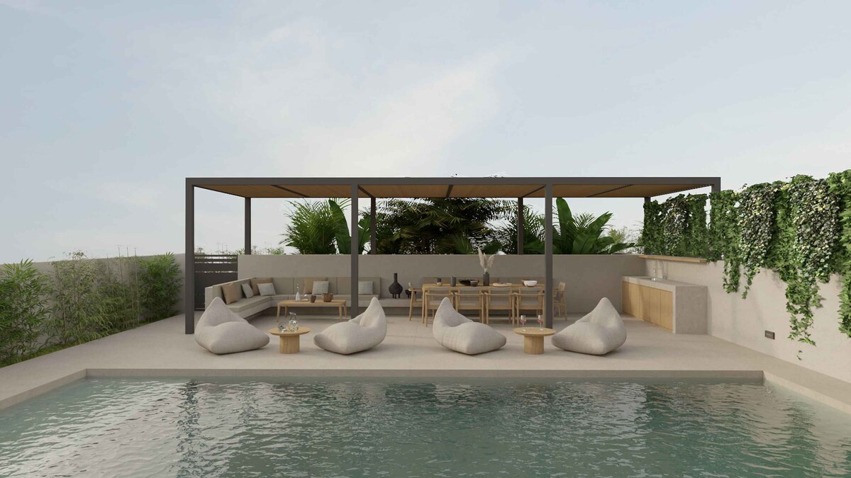 Sancy Luxury Villa I 500m to beach, Gym, Playroom