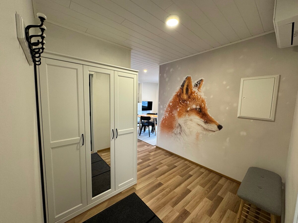 Fox's Nest - Charming 35m2 studio in central Ivalo