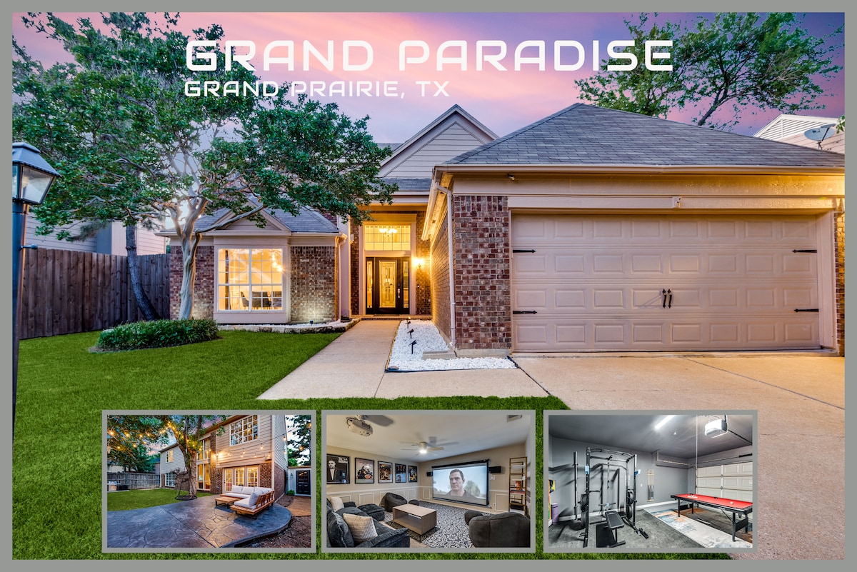 Luxury Grand Prairie 4Bed House, Prime Location!