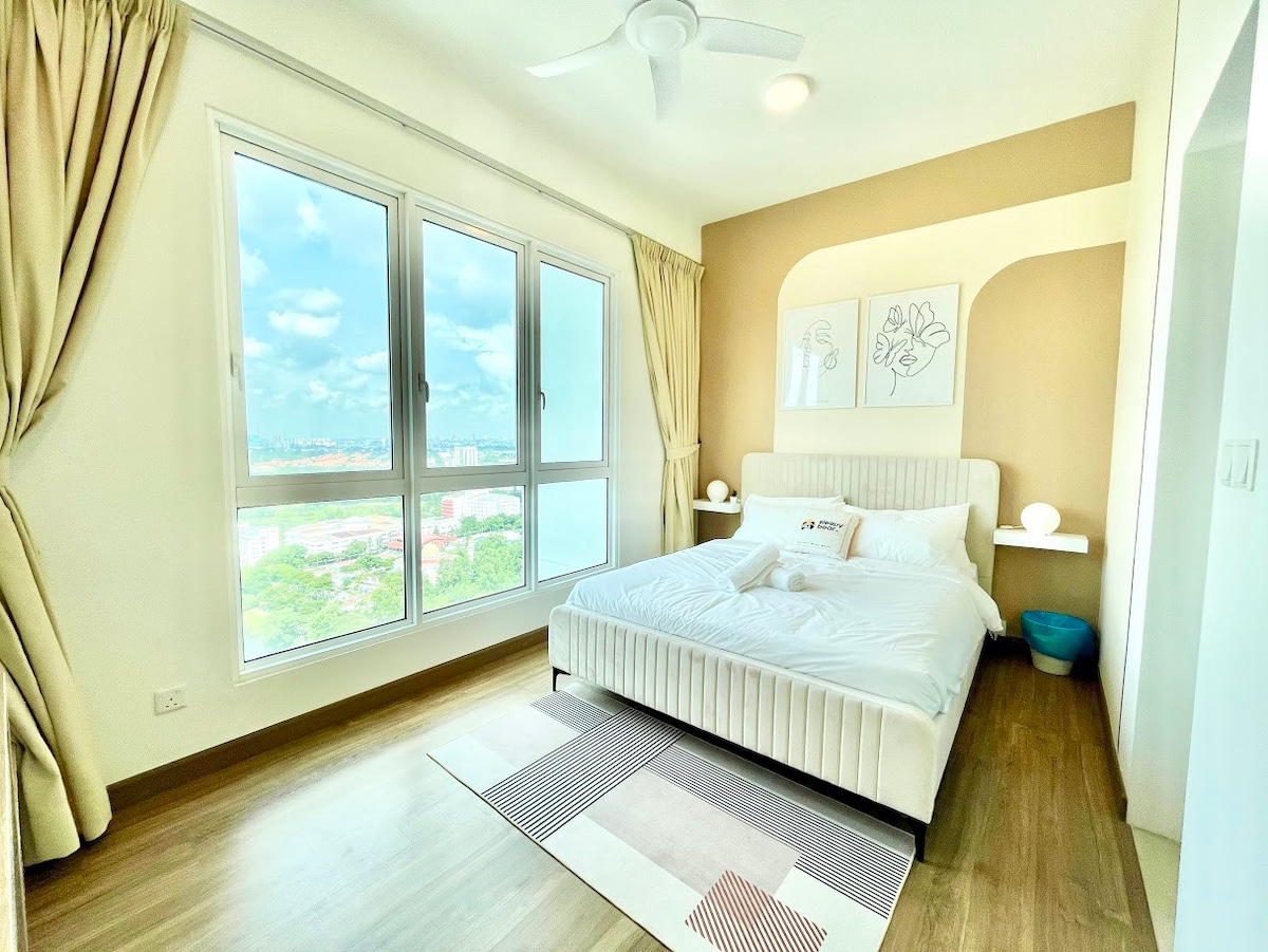 [JC2806]舒适的2卧室，靠近轻轨@ Plaza Kelana Jaya