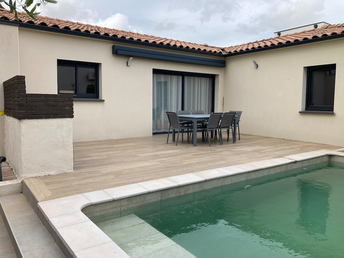 Villa 140m2 avec piscine