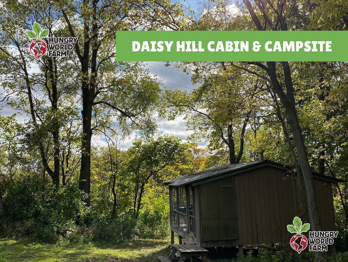 Romantic - Cabin & Camping - on 175 Acre Farm
