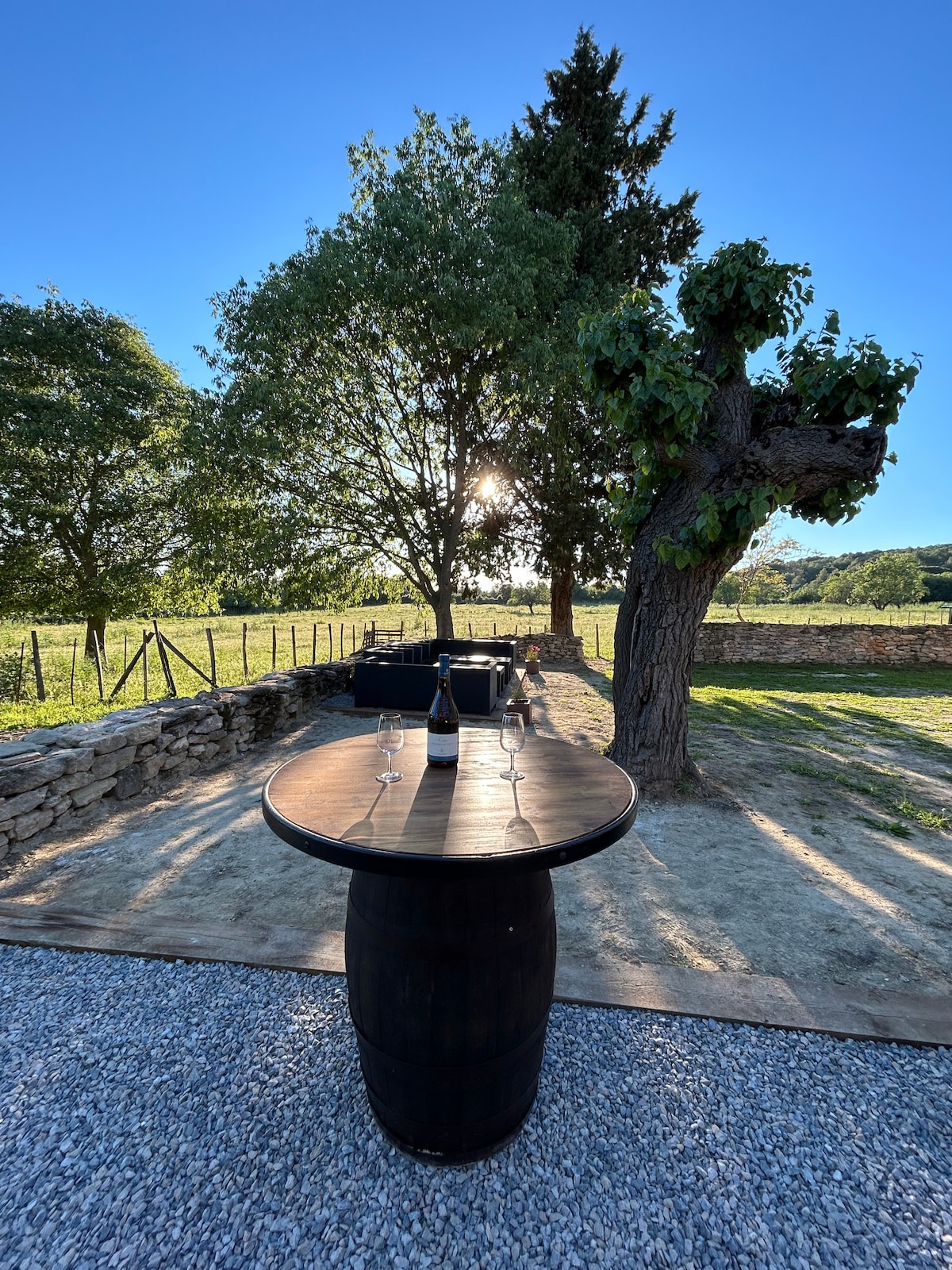 Maison Vigneronne à la Campagne Mas Le Liverna