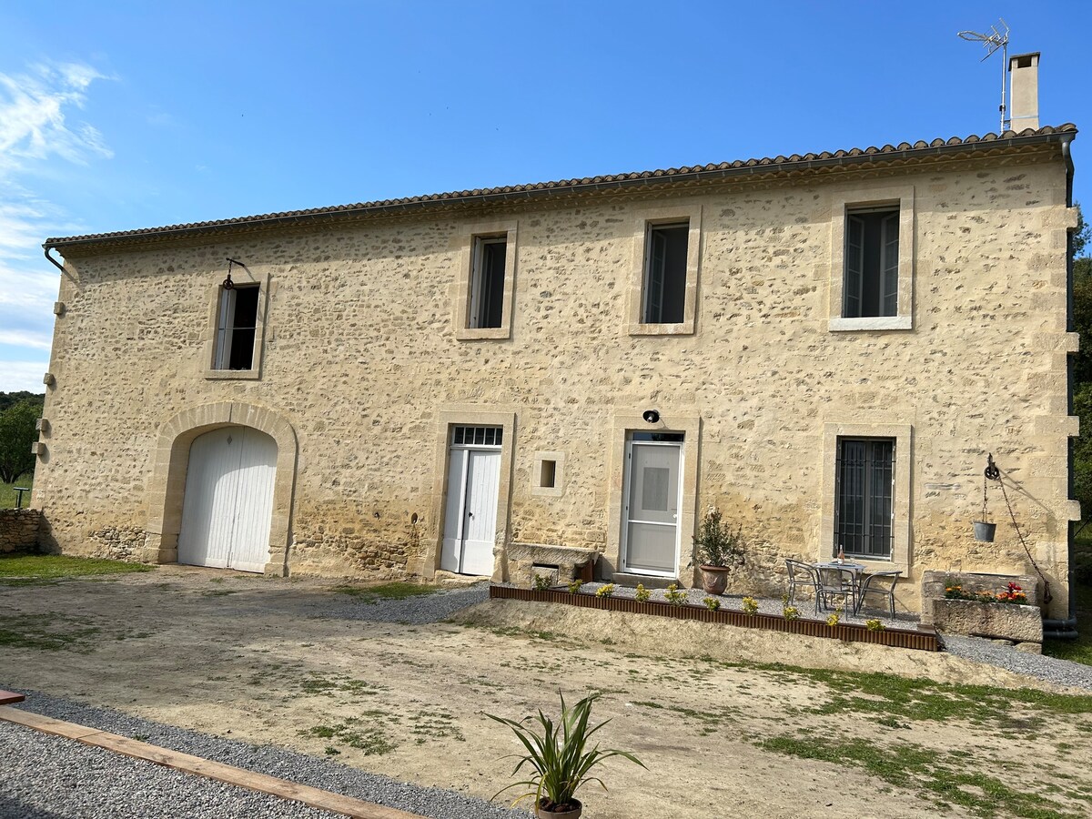 Maison Vigneronne à la Campagne Mas Le Liverna