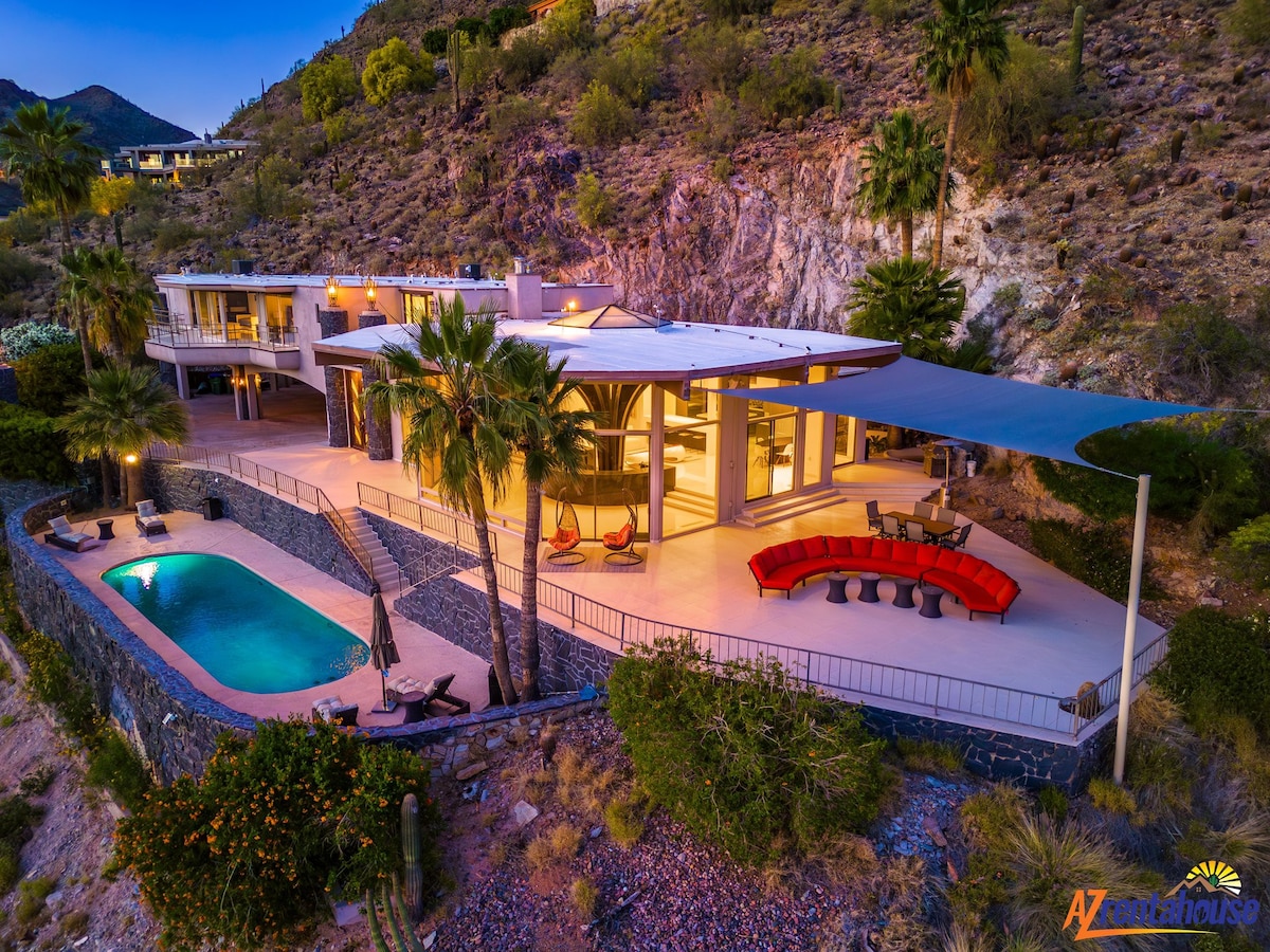 6Million$ Cliffside Paradise Valley Estate+Htdpool